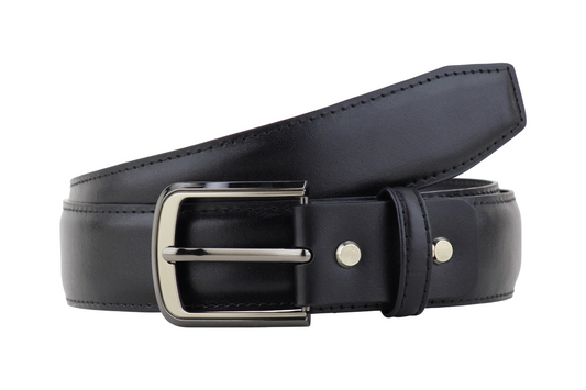 Luxury Black Classic Belt