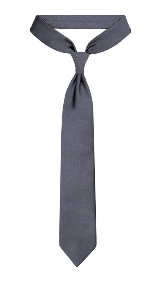 Luxury Gray Silk Tie