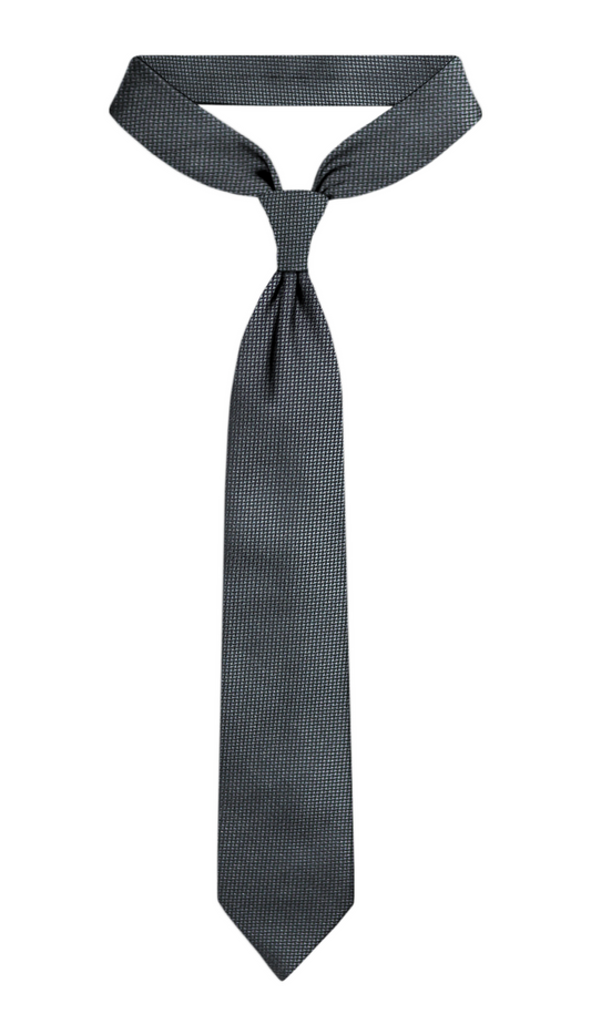 Luxury Grey Silk Tie