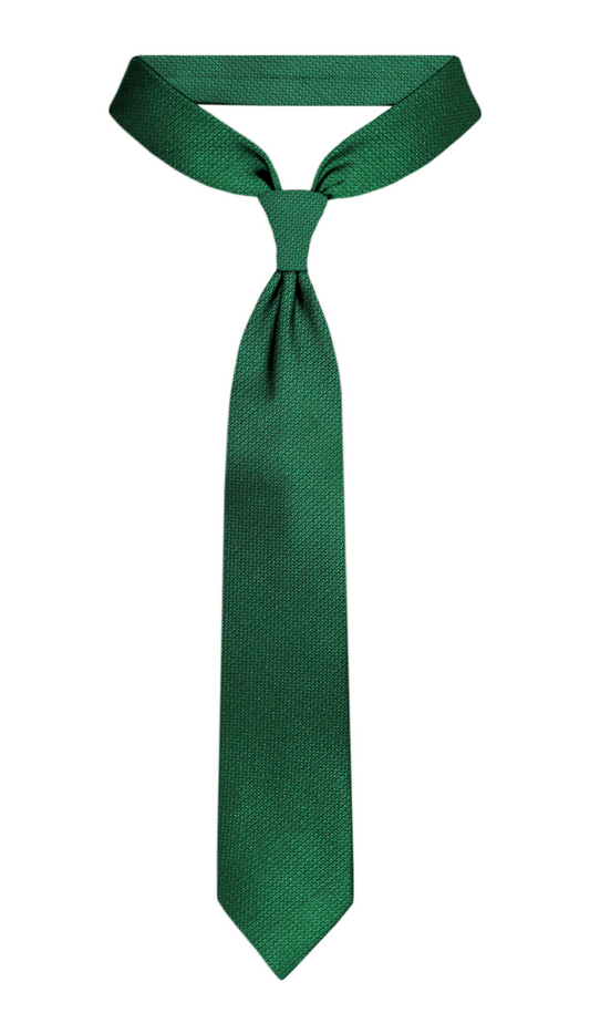 Luxury Green Silk Tie