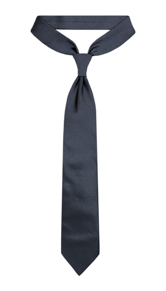 Luxury Gray~Blue Jacquard Tie