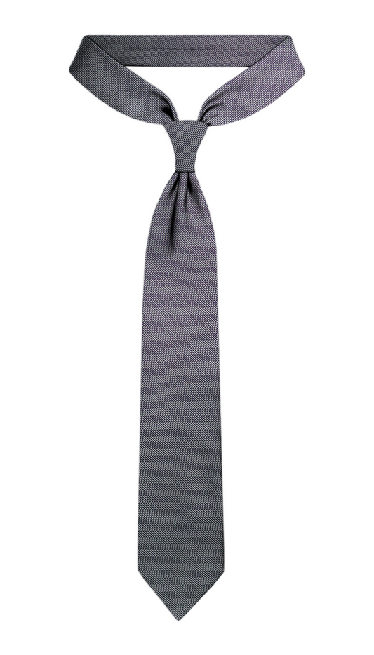 Luxury Light Gray Jacquard Tie