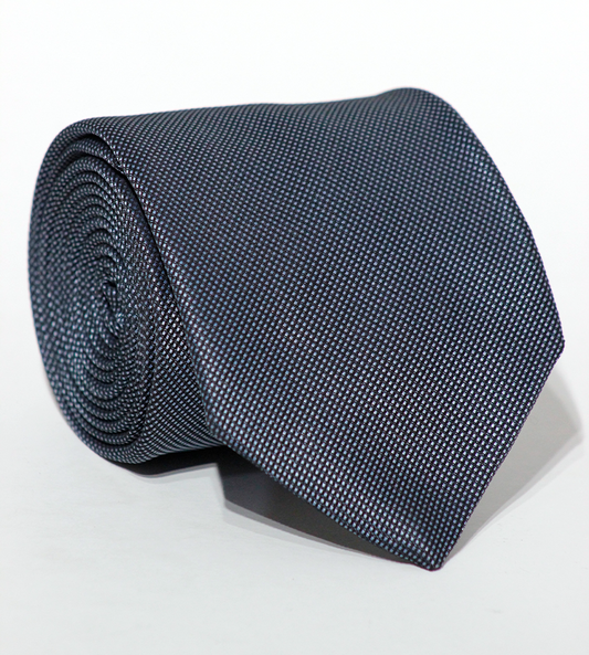 Luxury Gray~Blue Jacquard Tie