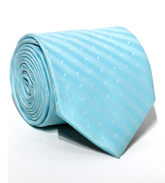 Luxury Baby Blue Silk Tie